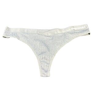 Aéropostale Women's Size XL Panty Thong Seamless Silver Gray New Without Tags